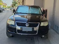 Usata VW Touareg 174 CV (127 kW) 2007 Nero SUV