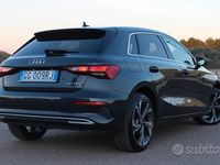 Usata Audi A3 Advanced 116 CV (85 kW) 2021 Grigio Berlina