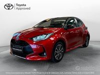 Usata Toyota Yaris Hybrid Style 116 CV (85 kW) 2022 Rosso Berlina