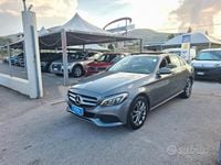 Usata Mercedes C200 136 CV (100 kW) 2017 Grigio Berlina