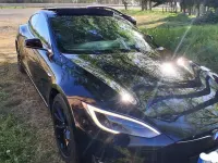 Usata Tesla Model S 244 kW (332 CV) 2018 Argento Utilitaria