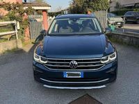 Usata VW Tiguan Elegance 150 CV (110 kW) 2021 Blu/azzurro SUV