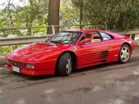 Usata Ferrari 348 300 CV (220 kW) 1990 Rosso corsa Coupé