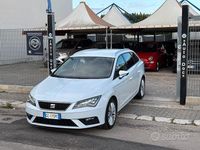 Usata Seat Leon ST 115 CV (84 kW) 2020 Bianco Station wagon