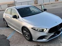 Usata Mercedes A180 Premium 116 CV (85 kW) 2019 Argento Berlina