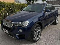 Usata BMW X4 M Sport 190 CV (139 kW) 2017 Blu/azzurro SUV
