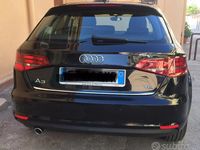 Usata Audi A3 114 CV (83 kW) 2014 Nero Berlina