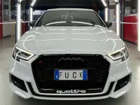 Usata Audi S3 Ambiente 300 CV (220 kW) 2019 Bianco Berlina