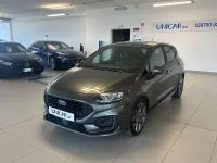 Begagnad Ford Fiesta ST-Line 125 HK (91 kW) 2023 Grå Halvkombi