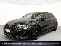 Usata Audi RS3 Sportback Ambiente 400 CV (294 kW) 2022 Nero mythos metallizzato Utilitaria