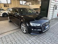 Begagnad Audi A3 S-Line 190 HK (139 kW) 2020 Svart Sedan