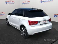 Usata Audi A1 Sportback Attraction 90 CV (66 kW) 2013 Bianco Utilitaria