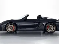 Usata Porsche 718 Spyder 500 CV (367 kW) 2024 A1 nero Cabrio
