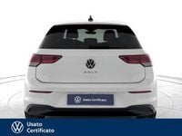 Usata VW Golf VII Life 130 CV (95 kW) 2020 Bianco