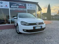 Usata VW Golf VI Highline 105 CV (77 kW) 2010 Bianco Utilitaria