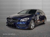 Usata Mercedes CLA200 Premium 136 CV (100 kW) 2017 Blu canvasite Station wagon
