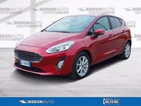 Usata Ford Fiesta Titanium S 125 CV (91 kW) 2021 Rosso Utilitaria