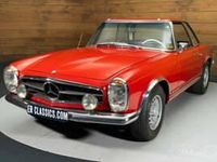Usata Mercedes SL280 170 CV (125 kW) 1968 Rosso Cabrio