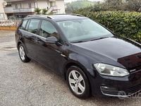 Usata VW Golf VII Highline 110 CV (80 kW) 2015 Nero Station wagon