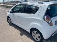Usata Chevrolet Spark LT 81 CV (59 kW) 2010 Bianco Utilitaria