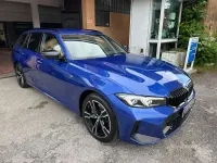 Usata BMW 330e M Sport 184 CV (135 kW) 2023 Portimao blue metallizzato Station wagon