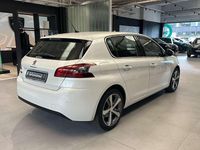 Begagnad Peugeot 308 Allure 131 HK (96 kW) 2018 Vit Halvkombi