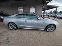 Usata Audi A5 S-Line 190 CV (139 kW) 2010 Argento Coupé