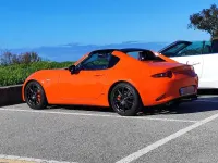 Usata Mazda MX5 184 CV (135 kW) 2019 Arancione Cabrio