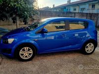 Usata Chevrolet Aveo 2014 Blu Utilitaria
