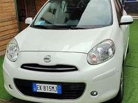 Usata Nissan Micra Tekna 80 CV (58 kW) 2011 Bianco Berlina