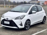 Usata Toyota Yaris Hybrid Trend 73 CV (53 kW) 2019 Bianco Utilitaria