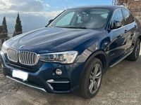 Usata BMW X4 xLine 190 CV (139 kW) 2014 Blu SUV
