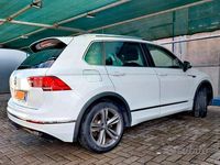 Usata VW Tiguan R-line 150 CV (110 kW) 2019 Bianco SUV