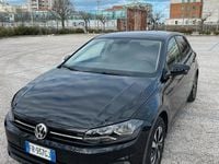 Usata VW Polo 95 CV (69 kW) 2018 Nero Utilitaria
