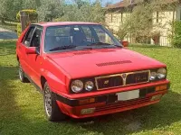 Usata Lancia Delta 185 CV (136 kW) 1987 Rosso Utilitaria