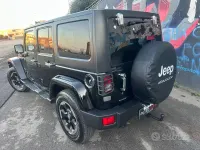 Usata Jeep Wrangler Sahara 200 CV (147 kW) 2015 Nero SUV