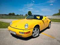 Usata Porsche 964 250 CV (183 kW) 1993 Giallo Cabrio