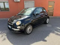 Usata Fiat 500 Lounge 69 CV (50 kW) 2009 Nero Cabrio