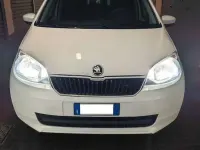 Usata Skoda Citigo G-TEC Ambition 68 CV (50 kW) 2015 Bianco Utilitaria