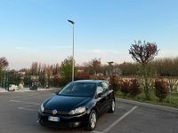 Usata VW Golf VI Trendline 110 CV (80 kW) 2009 Nero Utilitaria