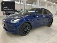 Usata Tesla Model Y Long Range AWD 258 kW (351 CV) 2021 Deep blue metallic SUV