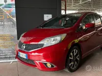 Usata Nissan Note S 98 CV (72 kW) 2014 Rosso Utilitaria