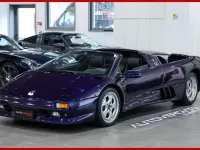 Usata Lamborghini Diablo 530 CV (389 kW) 1998 Blu Cabrio