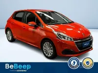 Usata Peugeot 208 Allure 83 CV (61 kW) 2019 Arancione metallizzato Utilitaria