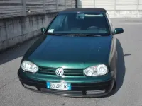 Usata VW Golf Highline 110 CV (80 kW) 1999 Verde Cabrio
