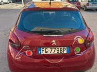 Usata Peugeot 208 2017 Rosso Utilitaria