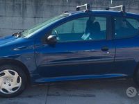 Usata Peugeot 206 60 CV (44 kW) 2002 Blu Utilitaria
