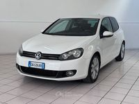Usata VW Golf VI Highline 110 CV (80 kW) 2009 Bianco Utilitaria