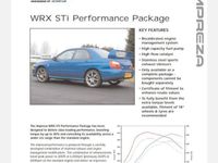 usata Subaru Impreza STI ej20 Pack Performance Prodrive