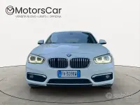 Usata BMW 118 150 CV (110 kW) 2017 Bianco Berlina